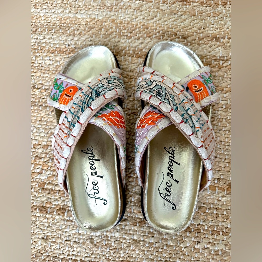 Free People Wildflower Crossband Sandals